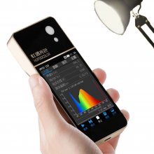 手持照度计 测试色温显示指数 色容差 HPCS320 支持手机输出报告