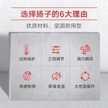 扬子CF1大功率吹地鼓风机 酒店商用地毯地面地板干燥除湿吹风机