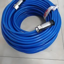 通信线缆带插头MHYBV-7-2×10矿用拉力电缆