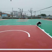 塑胶篮球场，丙烯酸塑胶篮球场水性漆，Sinwe/鑫威体育