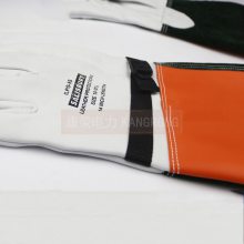 带电作业橡胶手套外置保护手套美国ILPG5S羊皮手套防穿刺皮质手套