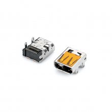 MiMi HDMI C Type 19P-FĽŲDIP+SMT7.50L ˿ڣT 