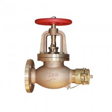 青铜日标法兰水带阀F7334 GLOBE HOSE VALVE BRONZE FLANGE&SCREW