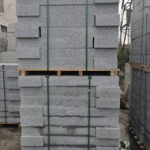 芝麻灰火烧面 芝麻白花岗岩加工 台阶踏步石 602#芙蓉白 家装楼梯石材