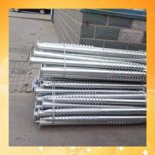 支架钢管桩 新能源螺纹地桩 太阳能光伏发电站桩基 水泥灌注预埋桩