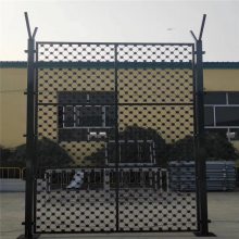 太阳花围栏防攀爬 机场钢筋网围界 y型柱机场防护网 操作方便