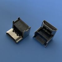 HDMI߹ͷ HDMI-19Pǰ90ȲDIP 19P-Ӹ߲HDMIĸ