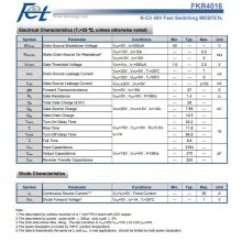 Fet FKR4016 NMOSFET װTO251 դ