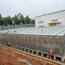 三原县304不锈钢装配式水箱 拼装式不锈钢生活消防水箱洁净无二次污染