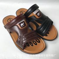 2018夏季新款男士涼鞋跑江湖男士越南涼鞋地?cái)偀豳u男士?jī)捎脹鐾闲? class=