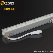 户外小功率洗墙灯 LED轮廓灯12W户外防水线条灯