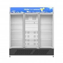 Haier/海尔 SC-1050HS饮料冷藏玻璃保鲜柜 三门商用立式冷藏柜 展示柜 饮料柜
