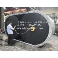 供应工业环形橡胶皮带 尼龙聚酯帆布输送带 钢丝绳钢网芯金属网芯运输带