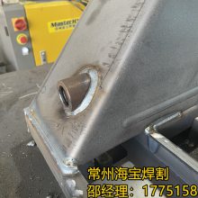 叉车货叉架双工位焊接机器人工作站设计-常州海宝焊割