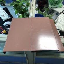 温州乐清走廊G型铝扣板吊顶 密拼咖啡色铝合金扣板厂家