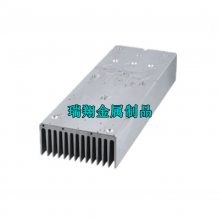 cpu铲齿铝散热器 加工定制铝型材及铝合金密齿散热片