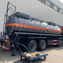 15吨硫酸罐车 玉柴东特钢衬塑运输罐车
