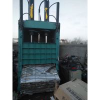 立式液压打包机 废品回收压块机 河北编织袋打包机