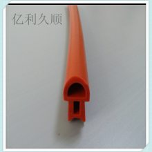 供应三元乙丙软硬复合发泡橡胶密封条EPDM卡槽式减震缓冲门窗包边条厂家