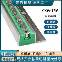 CKG-V型聚乙烯链条导轨食品输送耐磨托条upe不锈钢镀锌链条导轨