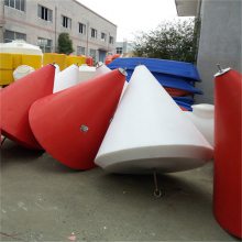 海洋锥形警示浮标、水上定位航标、滚塑浮标