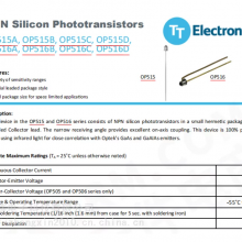 TT electronics-OPTEK- OP515B,OP515D,OP516