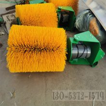 奶牛挠痒清洁牛体刷 牛场用旋转自动牛体按摩刷