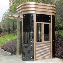 舟山定海区公园保安岗亭-彩钢板岗亭-随意调整