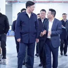 热烈欢迎市委书记邹文辉等市、县领导深入美程陶瓷集团调研