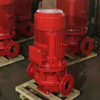 厂家供货XBD4.8/45-100L立式消防泵，扬程48M功率37KW自动喷淋泵消火栓泵管道离心水泵