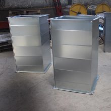 山西矩形风管加工/镀锌白铁皮风管加工/铁皮风管加工定制