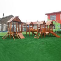 广西南宁幼儿园室外木制组合滑梯，南宁幼儿园木制滑滑梯厂家