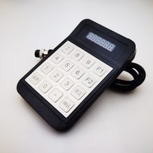 USB仿键盘口通讯GX16-8芯航空头车载小键盘 票价输入器