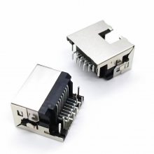 RJ45ʽ 9.9H 4.3H   ž18.55 90ȲDIP