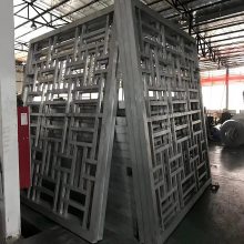 定制铝合金窗花 铝合金花格批发厂家