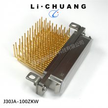 矩形连接器100芯J30JA-100TJ-300MM/100TK-200MM/100ZK-300MM/100ZKW接插件