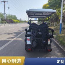 观光车厂家  电动高尔夫球车系列 四轮驱动 球场观光游览车