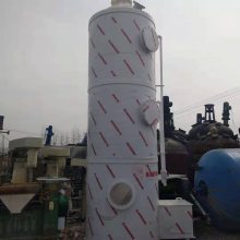 新到直径1.5米全新PP尾气吸收塔,二手废气处理设备