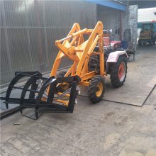 装载机铲车小型四驱农用20型全新多功能抓木抓草机柴油