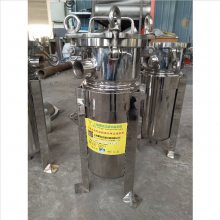 电子行业用凹盖式单袋式过滤器_上海颖宿卫生级袋式过滤器厂家