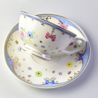 唐山亿美陶瓷咖啡杯碟套装 欧式骨瓷咖啡杯碟下午茶办公礼品杯子定制logo