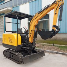 混凝土破碎小型挖掘机 工地施工挖土机 25工程用小挖机