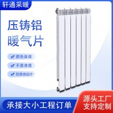 压铸铝散热器 生产厂家 轩通 大水道 工业用 UR7002-500