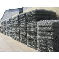 芜湖挡土墙专用镀锌石笼网——80*100mm生态护岸雷诺护垫厂家热卖