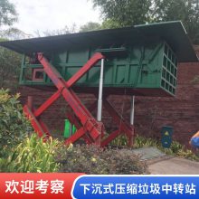 下沉式垃圾压缩站（机）设备 下沉式垃圾压缩中转站厂价出货