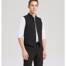 摇粒绒内胆工装马甲:免版绣可拆卸,一衣三季穿