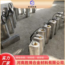 胜博 棒状牺牲阳极镁合金 水库闸门14kg镁合金牺牲阳极