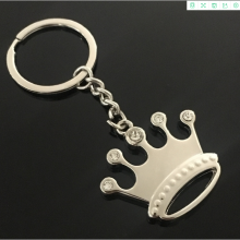 个性皇冠金属钥匙扣定制logo 创意实用小礼品挂件配饰