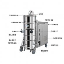 青岛电厂大型耐高温吸尘器5.5KW千瓦钢材工厂车间吸高温焊渣颗粒工业吸尘机