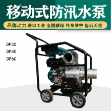 DP4C(E)-W型号柴油水泵4寸电启动186F车载绿化自吸排水泵